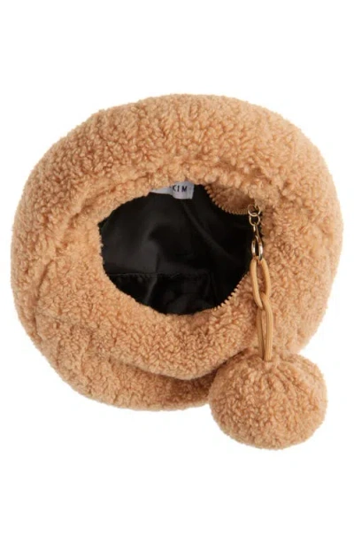 Eugenia Kim Moon Faux Shearling Shoulder Bag