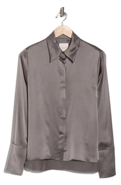 Twp Object Of Affection Silk Button-up Shirt