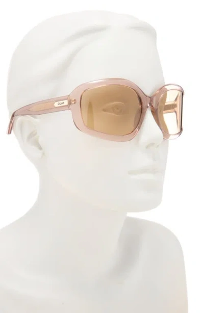 Quay Current Mood 60mm Square Sunglasses