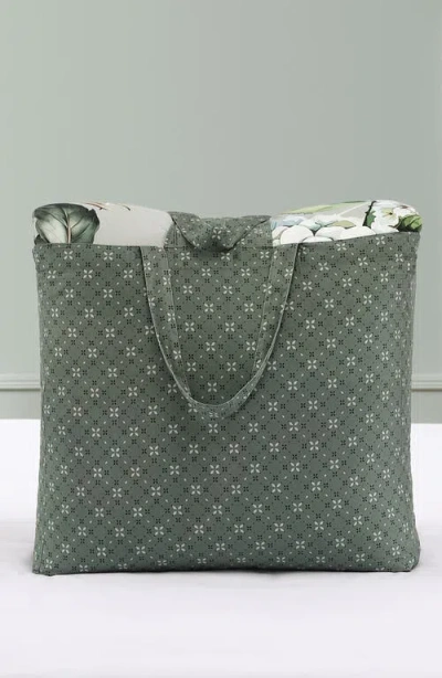 Bebejan Whispering Willows Floral Reversible Cotton Sateen Comforter Set