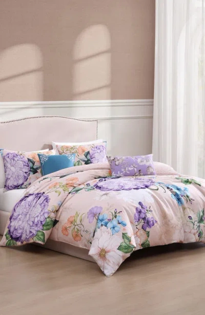 Bebejan Bright Bouquet Reversible Cotton Sateen Comforter Set
