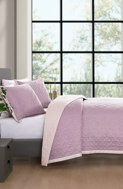 Bebejan Reversible Textured Cotton Sateen Coverlet Set