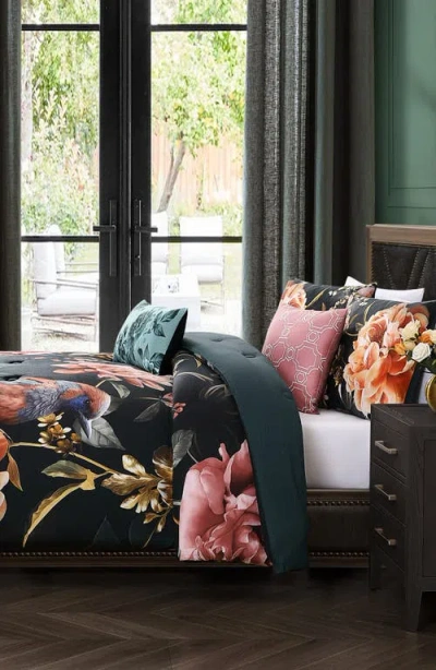 Bebejan Botanical Birds Reversible Cotton Sateen Comforter Set