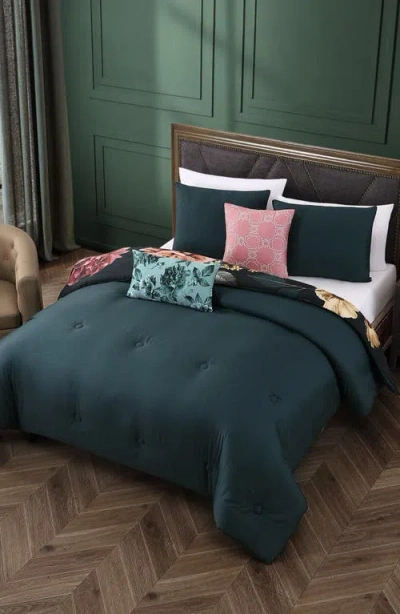 Bebejan Botanical Birds Reversible Cotton Sateen Comforter Set