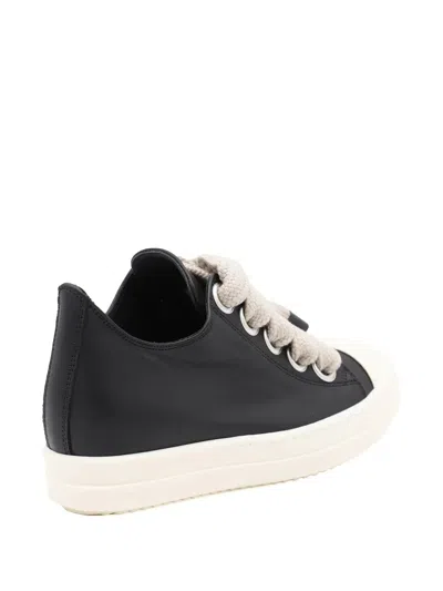 Rick Owens Women "jumbolace Low" Leather Sneakers