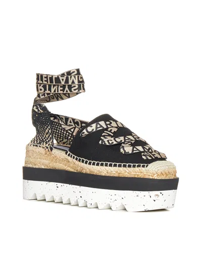 Stella Mccartney Women Gaia Canvas Platform Espadrilles <br/>
