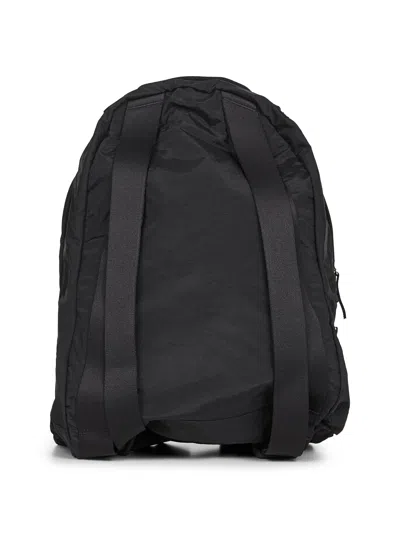 Stone Island Men Black Nylon Metal Backpack