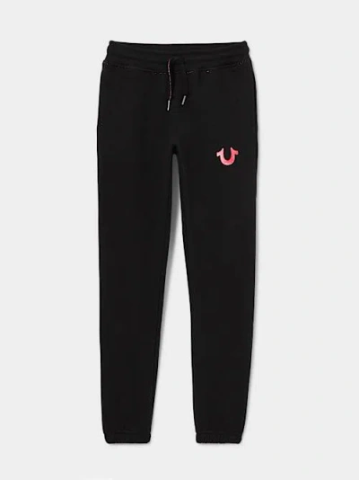 True Religion Girls Metallic Horseshoe Jogger