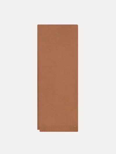 Oscar De La Renta O Flower Cashmere Scarf