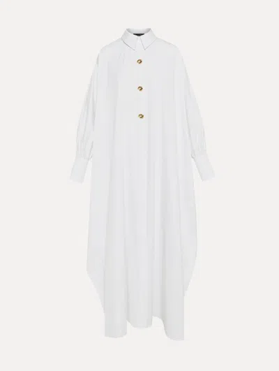 Oscar De La Renta Cotton Poplin Caftan