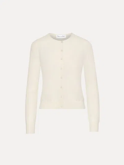 Oscar De La Renta Wool-blend Cardigan