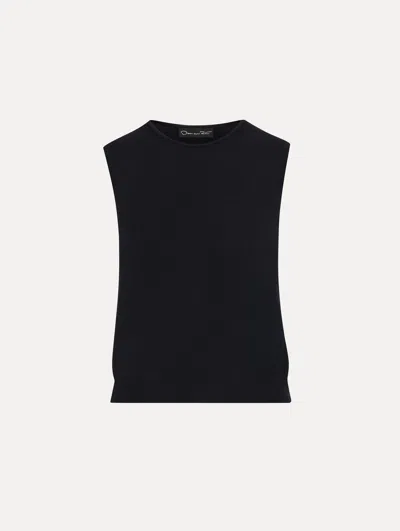 Oscar De La Renta Wool-blend Tank