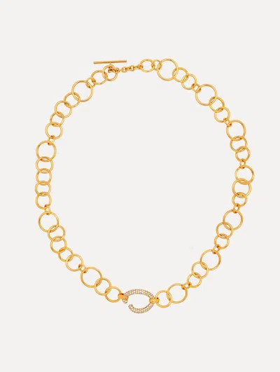 Oscar De La Renta Pav O Chain-link Belt