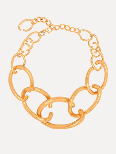 Oscar De La Renta O Chain-link Necklace