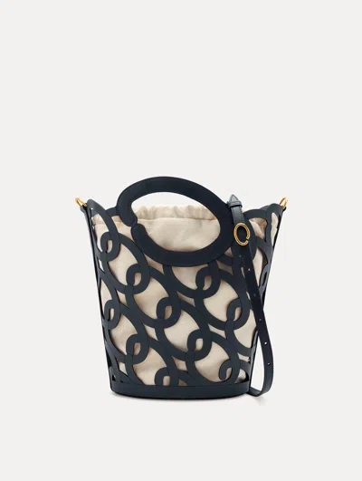 Oscar De La Renta Oscar Chain-link Leather Tote