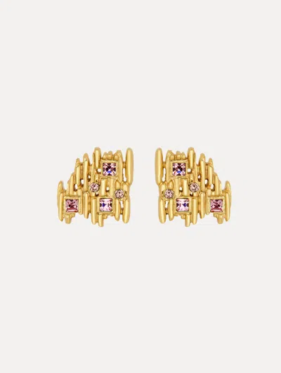 Oscar De La Renta Fine Line Earrings