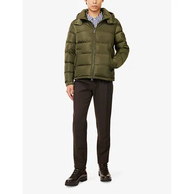 Moncler Men Maya Recycled Nylon Jacket In Green