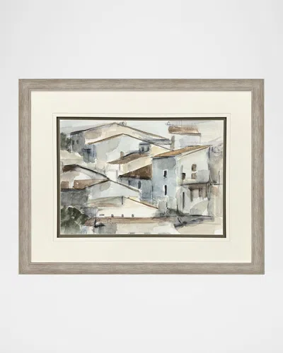Paragon Decors Mountainside Village I Framed Giclee By Ethan Harper