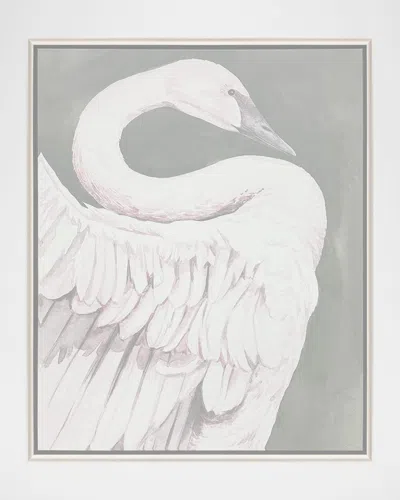 Paragon Decors Swan Dance I Framed Giclee By Grace Popp