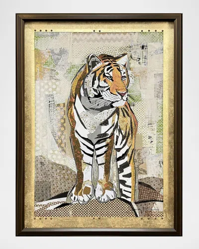 Paragon Decors Tiger Strength Framed Giclee By Jenny Mcgee
