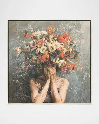 Paragon Decors Flower Face Framed Giclee By Marta Wiley