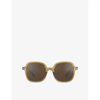 Izipizi Womens #office Square-frame Acetate Sunglasses