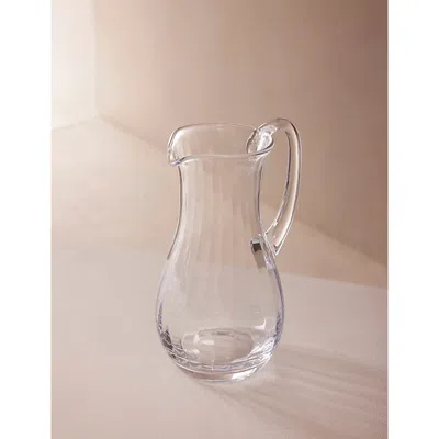 Soho Home Clear Pembroke Scalloped Glass Jug 25.3cm