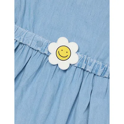 Stella Mccartney Denim Dress In Blue