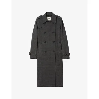 Sandro Crystal-embellished Coat