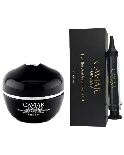 Donna Bella 24k Donna Bella Caviar + Omega 3 Non-surgical Instant Face Lift + Vitamin C Skin Brightening Cream 2pc S