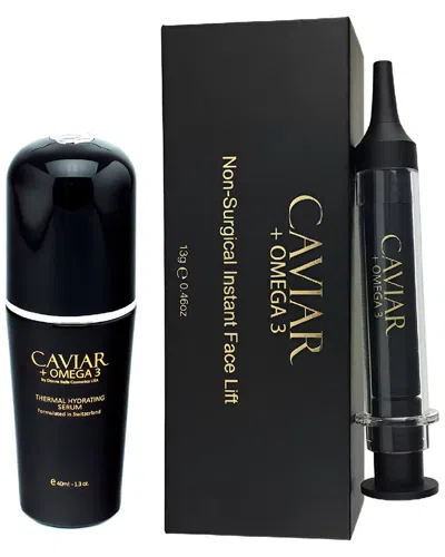 Donna Bella 24k Donna Bella Caviar + Omega 3 Non-surgical Instant Face Lift + Thermal Hydrating Serum 2pc Set