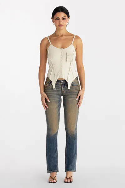 Miss Me Nessa Bootcut Jeans - 32 / 30" / Vintage Blue