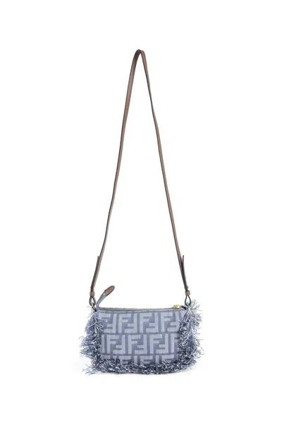 Fendi Woman Blue Clutches & Pouches