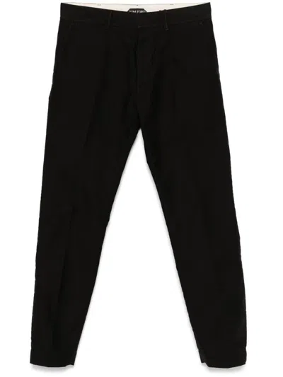 Tom Ford Cotton Satin Chino Trousers Clothing