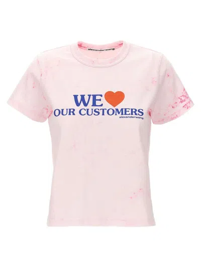 Alexander Wang 'we Love Our Customers' T-shirt
