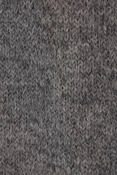 Jil Sander Oversized Grey Sweater With Ribbed Trim In Wool Woman