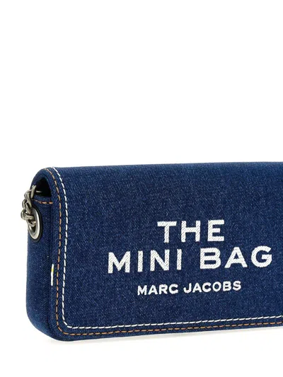 Marc Jacobs The Denim Chain Dark Wash Mini Cross-body Bag