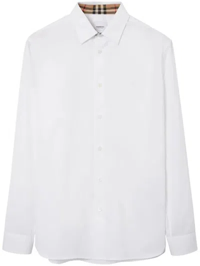 Burberry Shirts In White