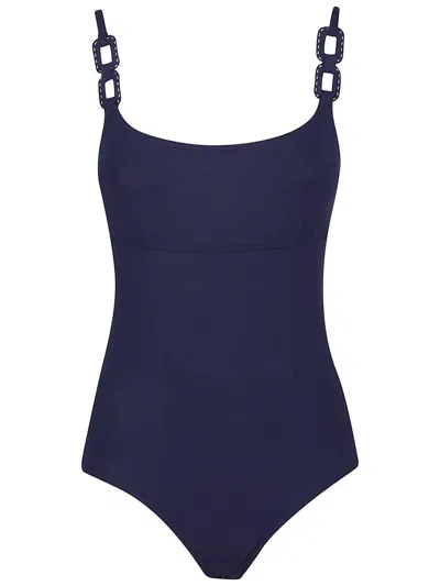 Eres Square Neckline Swimsuit Cut-out Strap