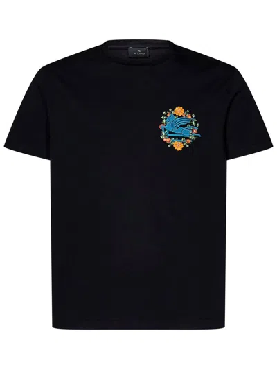Etro Logo Embroidery T-shirt