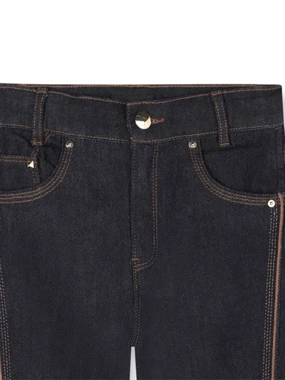 Karl Lagerfeld Cotton Jeans In Black
