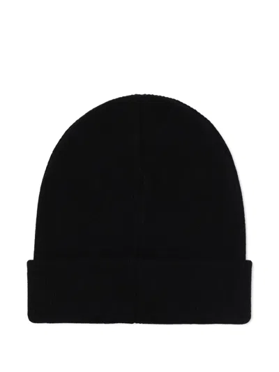 Kenzo Tiger-embroidered Beanie In Black