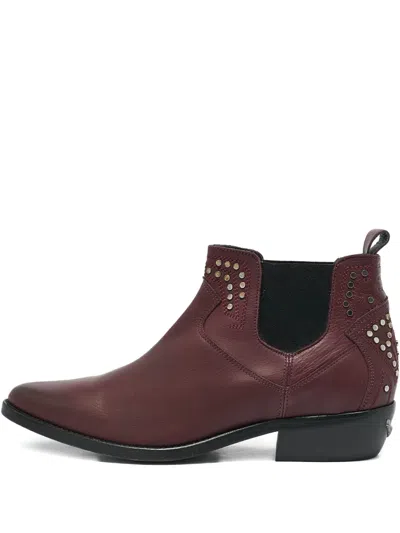 Pre-owned Zadig & Voltaire Studded Leather Boots