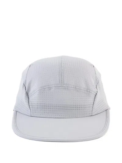 GRID-PATTERN BASEBALL CAP