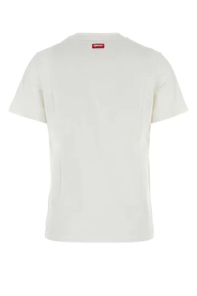 Kenzo T-shirt In Cotone Bianco  Donna In White
