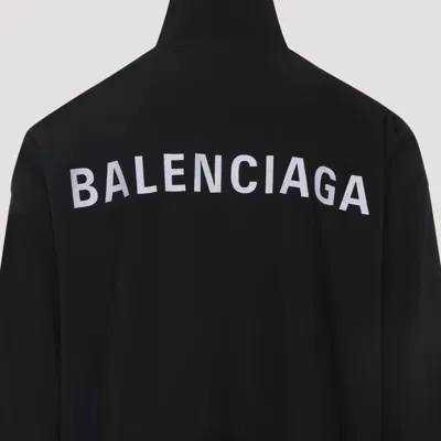 Balenciaga Oversized Windbreaker Jacket In Black