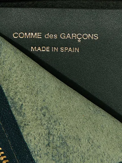 Comme Des Garçons Arecalf Wallet In Green