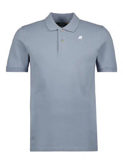 K-way Polo Vincelle Light Stretch In Gray