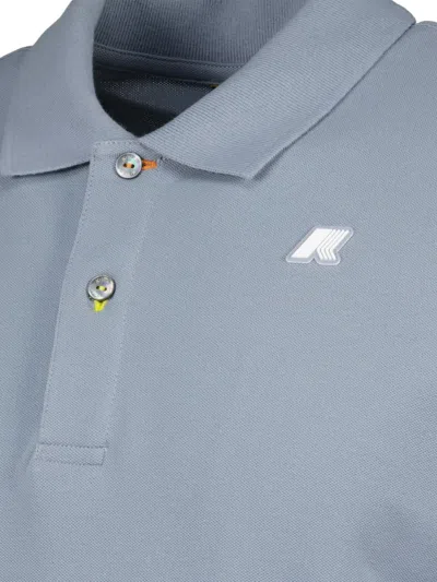 K-way Polo Vincelle Light Stretch In Gray
