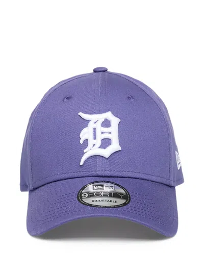 New Era Mlb League Essential 9forty Detroit Tigers Cap In Purple